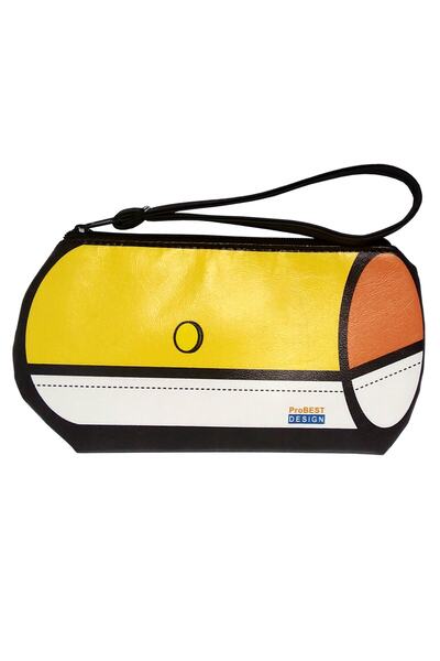 Probest DESIGN Unisex Yellow 3d Handbag
