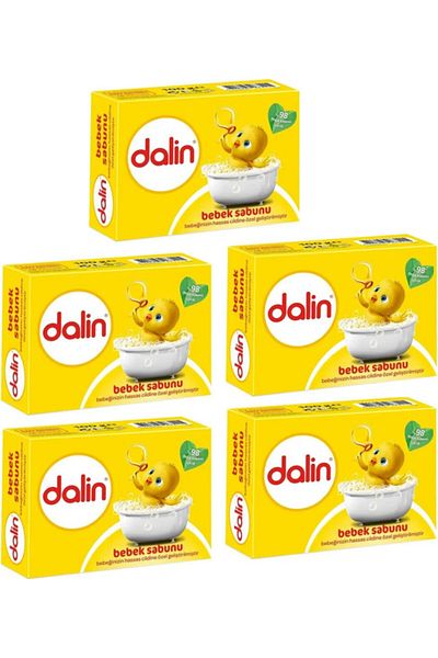 Dalin Pack of 5 Baby Soaps
