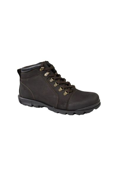 Darkwood 3707 Cizme impermeabile pentru bărbați din piele naturală nubul maro