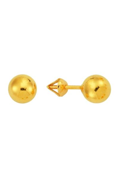 BİLEZİKHANE 22 Ayar Altın Top Küpe 1.60 gr