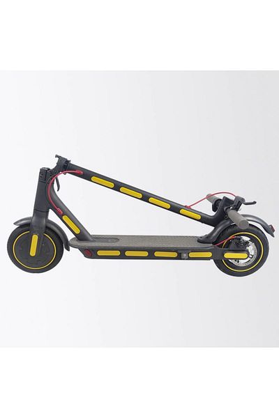 Ausdom M365 M365 Pro 1 & 2 - Night Safety Reflective Yellow Sticker for Electric Scooter