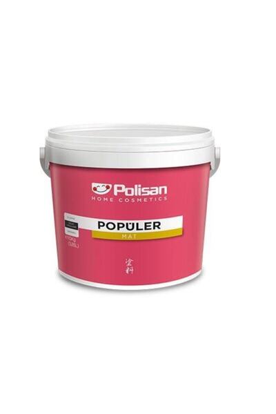 Polisan Popüler Plastik Boya 3 Kg / 1,75 Lt 211 Açık Fildişi Ci-6291