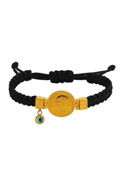 BİLEZİKHANE Ipli Ata Yarım Altınlı Bileklik