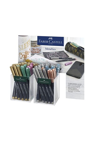 Faber Castell ПАКЕТ С 60 МЕТАЛИКОВИ МАРКЕРА FABER-CASTELL