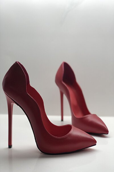 HAYYSHOES Stiletto Gizli Platformlu Love Topuklu Ayakkabı