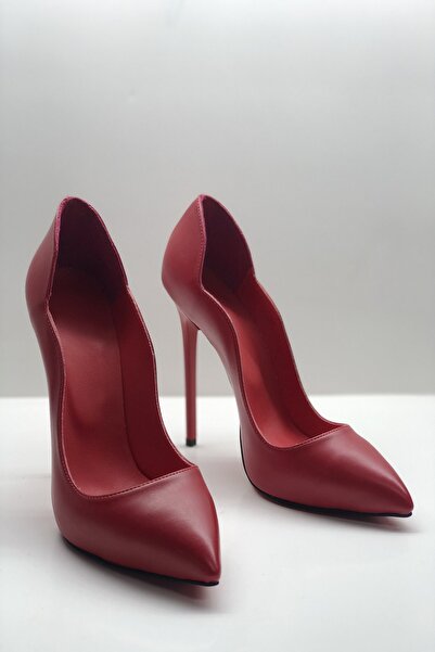 HAYYSHOES Stiletto Gizli Platformlu Love Topuklu Ayakkabı