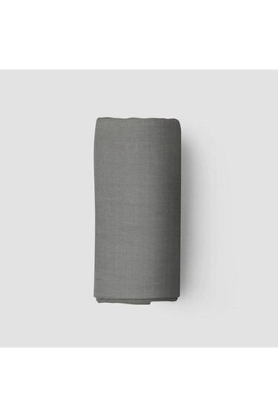 MERTİM طقم ملاءات مطاطية مقاس كينج 180x200 - رمادي