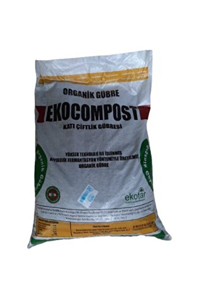 AL EL Ekocompost Katı Çiftlik/hayvan Gübresi 25 Kg - Organik Gübre