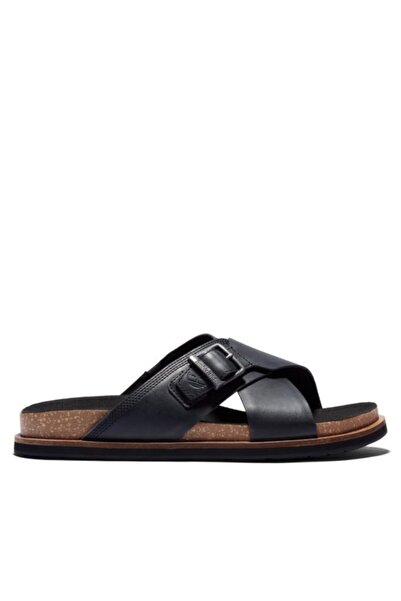 Timberland Amalfi Vibes Black Cross Slide Men's Slippers