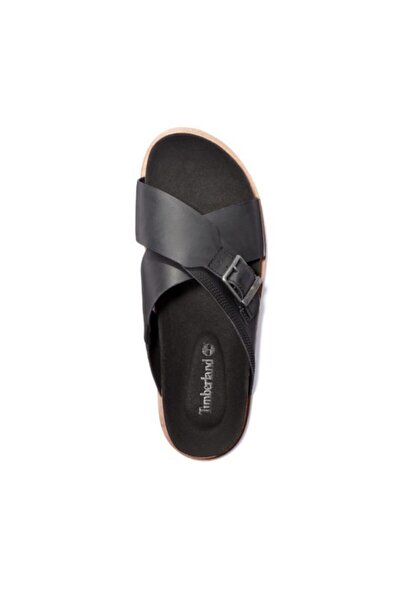 Timberland Amalfi Vibes Black Cross Slide Men's Slippers