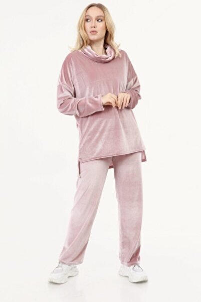 İkmal Kadın Pembe Degaje Model Takım