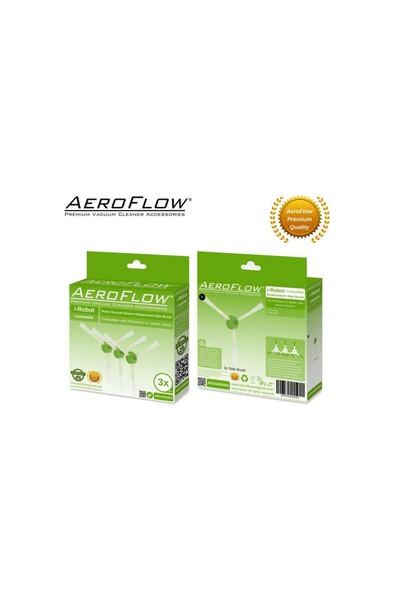 AeroFlow I-robot Roomba E&i Series - Πλαϊνή βούρτσα 3-συσκευασία