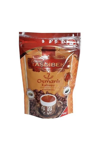 Devrekani DevA 4 Pieces Castan Stone Dibek Ottoman Turkish Coffee 100 Gr