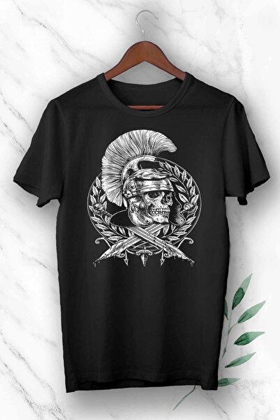 perseusshopping Unisex Black Printed T-Shirt