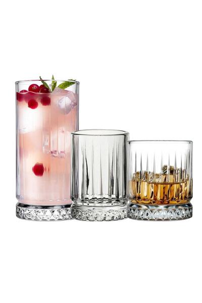 Paşabahçe Elysia 14 Parça Shot Meşrubat Meşrubat Kahve Yanı Su Bardağı Seti