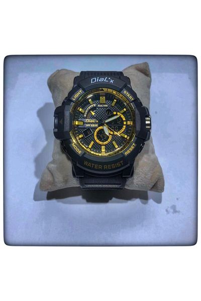 Dial'x Dual Time Digital-analog Men's Wristwatch