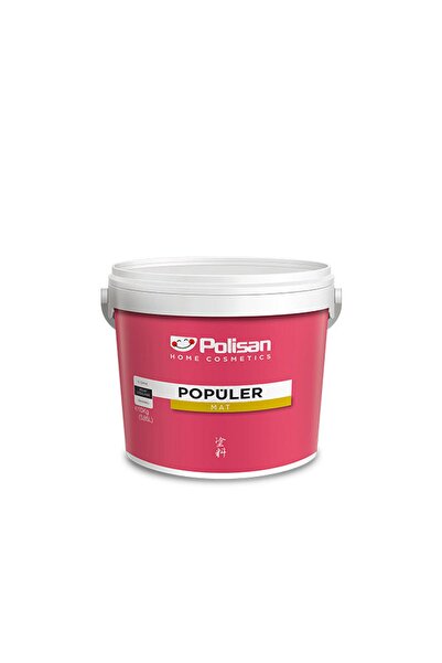 Polisan Popüler Plastik Mat Iç Cephe Boyası 3 Kilogram (tüm Renkler)