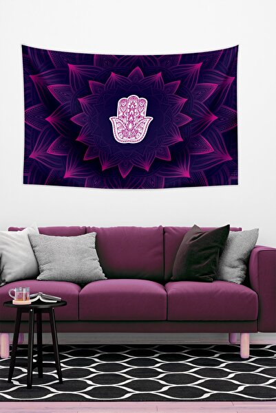 Vagonik Мандала Хамсе Настінний килим 70 X 100 см