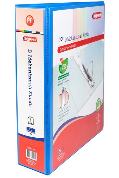 Bigpoint مجلد آلي أزرق ثنائي الأبعاد مقاس 7 سم - Bp283-35