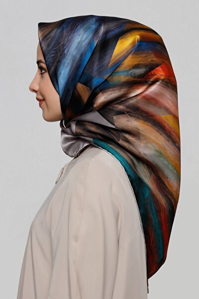 Armine Yeni Nostalji Serisi Ipek Twill Eşarp 8339d-32