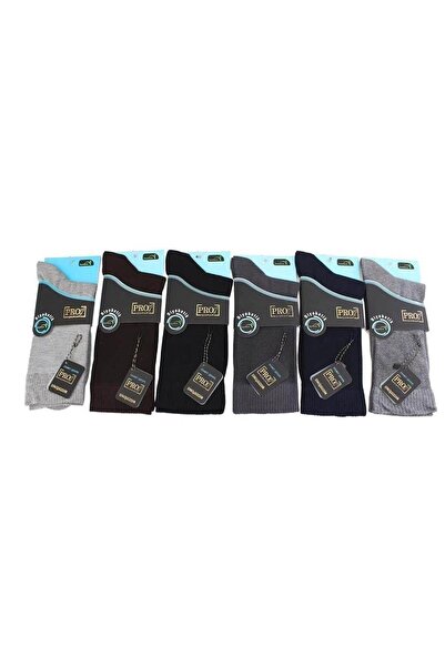 PRO Șosete din bambus pentru diabetici fără cusături 6 perechi