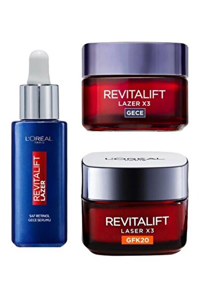 L'Oreal Paris Loreal Güneş Korumalı Revitalift-retinol Cilt Bakım Seti
