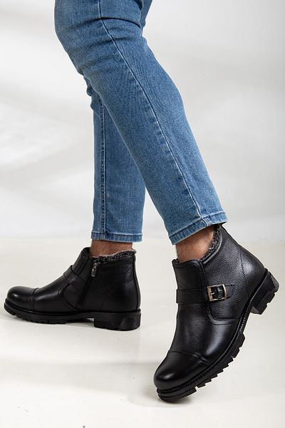 Yağlıoğlu Kundura Yağlıoğlu Γνήσιο δέρμα 5010 Daily Shearling Cold Proof Thermal Boots