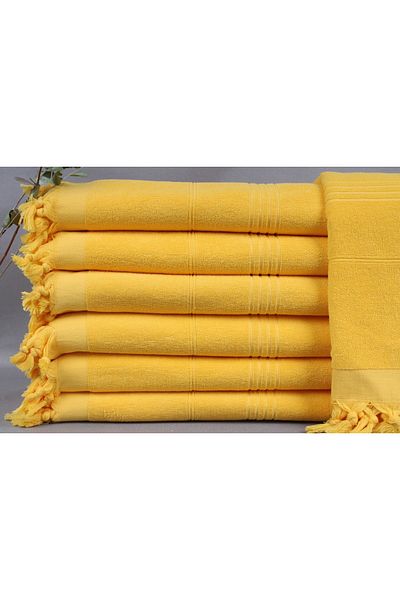 Kayra Export Peshtemal Σκούρο Κίτρινο 90x180 εκ. Βαμβακερά Peshtemal Δώρα Γάμου Διακόσμηση σπιτιού Peshtemal