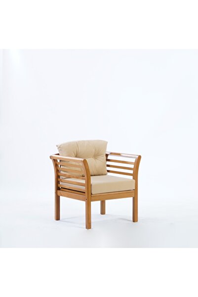 CMS SANDALYE Simira Ahşap Demonte Tekli Berjer