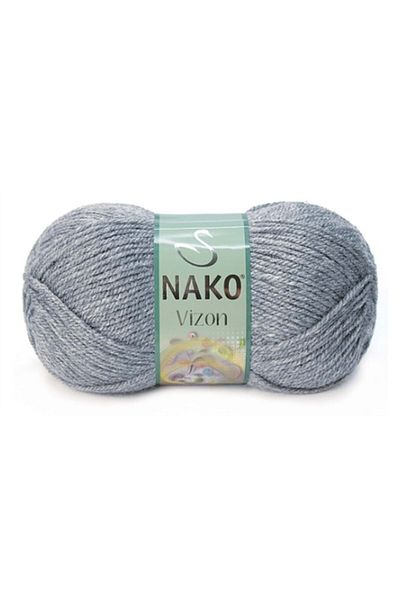 NAKO Mink 5-Piece Gray Melange 194