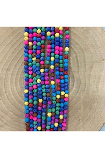 RLX BUJİTERİ Естествен камък Лава Стоун 8 мм - Хоби Дизайн