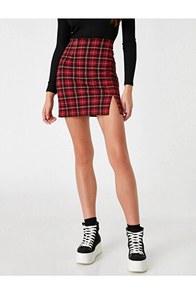 Koton Дамска пола Червена 3wal70002ık