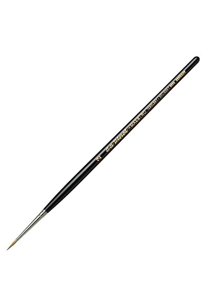 Da Vinci : Restauro Kolinsky Kızıl Samur Kılı Yuvarlak Rötuş Fırçası : Seri 5506 : No:2