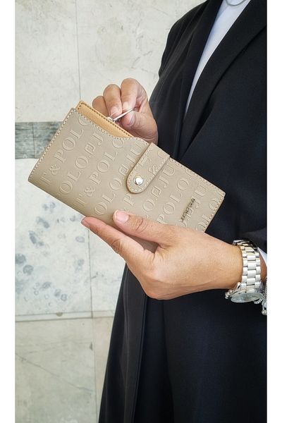Just Polo Women's Mink 27 Compartment Wallet