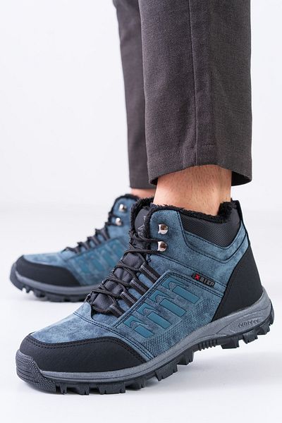 SadiasSpyder Ανδρικές μπότες Shearling με φερμουάρ Ανθεκτικές στο κρύο 36-47