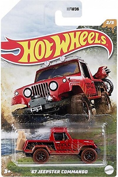 HOT WHEELS Jeepster Commando Off Road Metal Oyuncak Araba Die Cast Hotwheels Uzun Kartonet Diecast Mattel Jeep