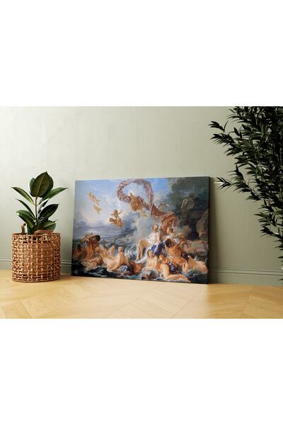 Carmen Francois Boucher - The Triumph Of Venus Kanvas Tablo