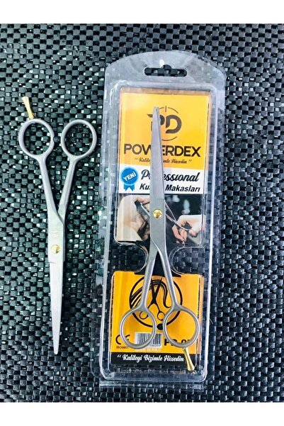 powerdex Kuaför Profesyonel Saç Kesim Makası Berber Makası Paslanmaz Çelik Sa...