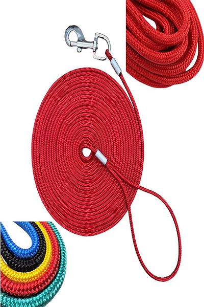 LİDERSAN ÇELİK Steel Pressed 5 Meters Dog Travel Garden Tiedown Rope