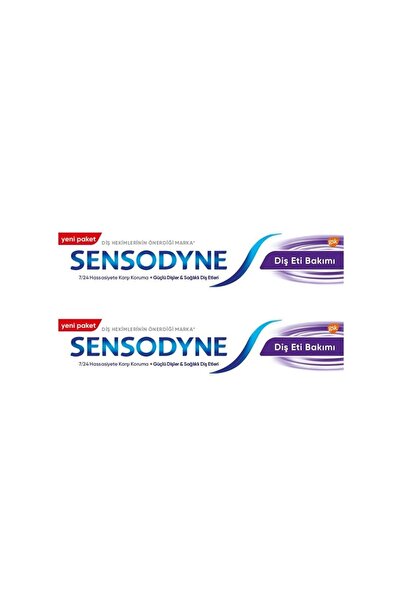 Sensodyne Diş Eti Bakımı Diş Macunu Hassas Dişler Için 50 Ml X 2'li Paket