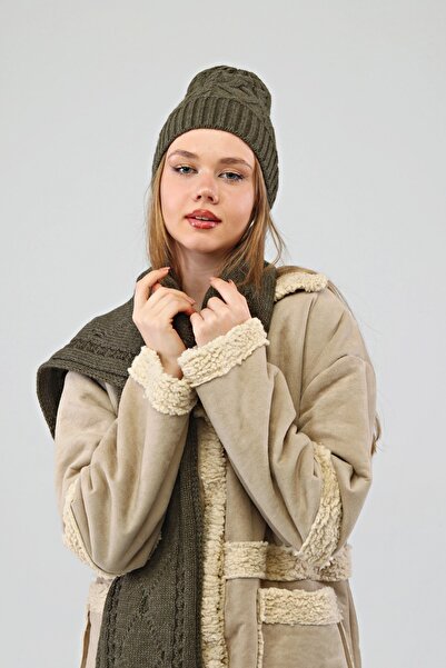 Aghilo - Khaki Scarf Beret Team Work