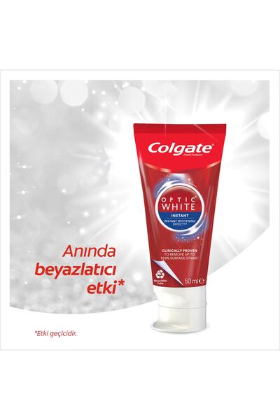 Colgate Optic White Anında Beyazlık Diş Macunu 50 Ml