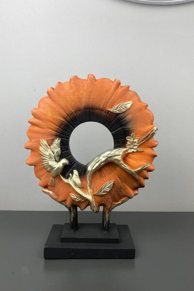 Euro Decora Dekoratif Modern Lüks Kuşlar Obje Masaüstü Hediyelik Eşya Heykel ...