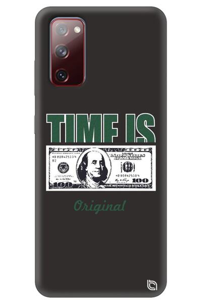 WANNA PROTECT Samsung A03S Black Premium Velvet Money Patterned Silicone Phon...