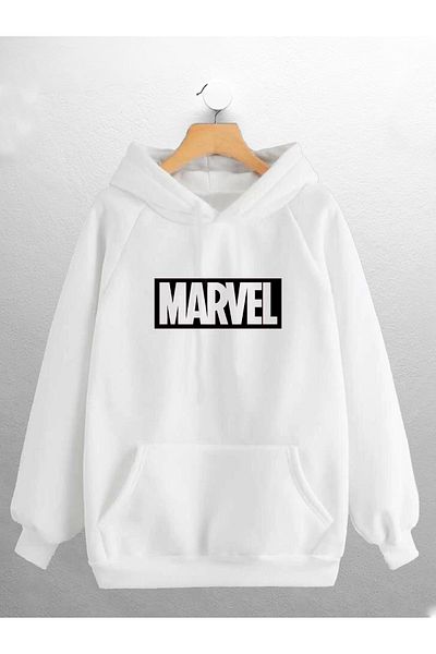 Joza Outdoors Unisex Femei Bărbați Negru Marvel Printed Black Oversize Sweat