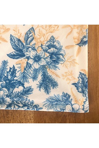 desen izmir Fata de Masa, Floare Magica Cusuta Speciala - 130x230 Cm 8-10 Pers