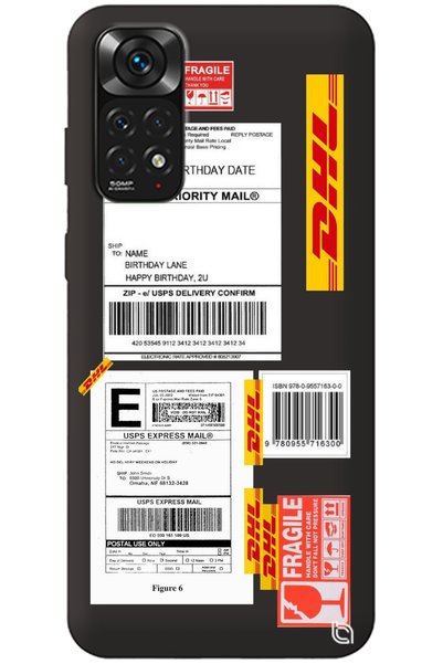 WANNA PROTECT Xiaomi Redmi Note 11S Black Premium Velvet Inside Express Patte...