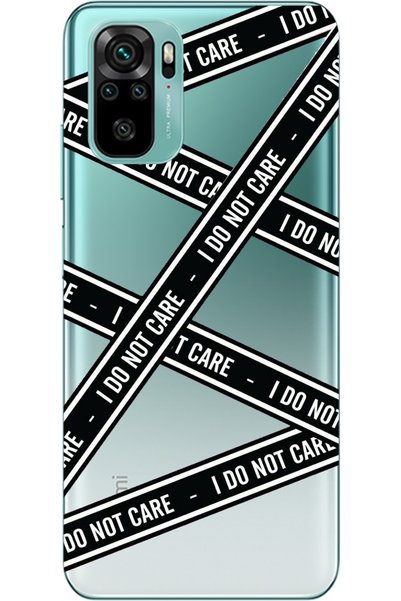 WANNA PROTECT حافظة هاتف Xiaomi Redmi Note 10s من السيليكون الشفاف المزخرف