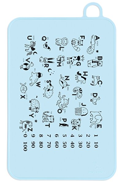 Parlaware Silikon Oyun Matı Boyanabilir, Silinebilir, Gıdaya Uygun, Çocuk, Beceri, Oyun Matı. Mavi