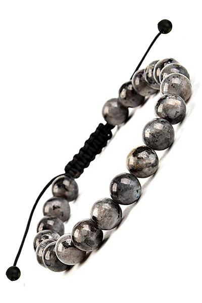 Tesbih Atölyesi Certified Labradorite Stone Natural Stone Bracelet (madagascar)